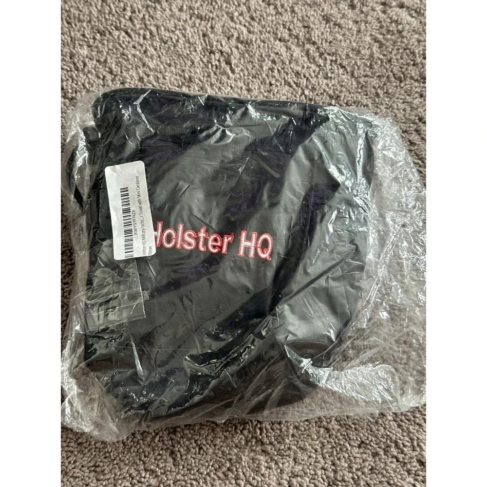 NEW Holster HQ Tactical Utility Range Pouch Gear Bag 2 Microfiber Cloths W/HOOK